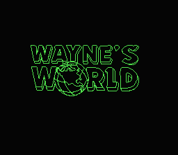 Wayne's World title screenshot